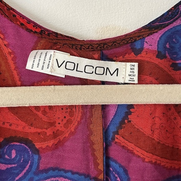 Volcom Multicolor Paisley Swim Coverup - Picture 3 of 10